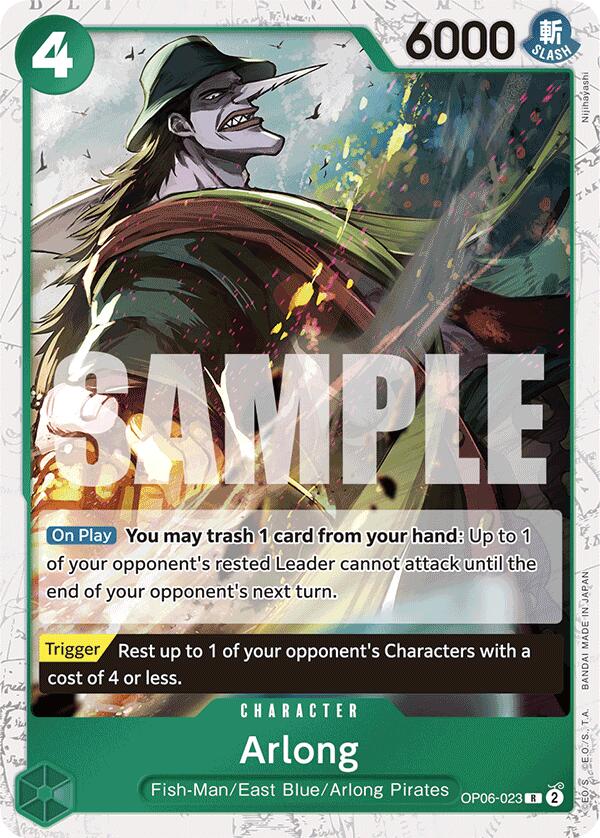 Arlong (Jolly Roger Foil) [PRB-01 - OP06-023] - Premium Booster -The Best-