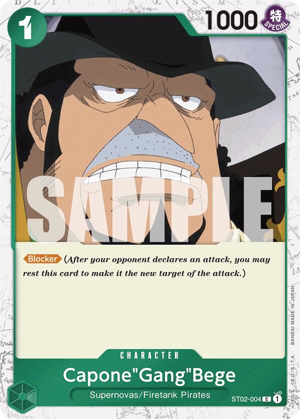 Capone"Gang"Bege (ST02-004) (Jolly Roger Foil) [PRB-01 - ST02-004] - Premium Booster -The Best-