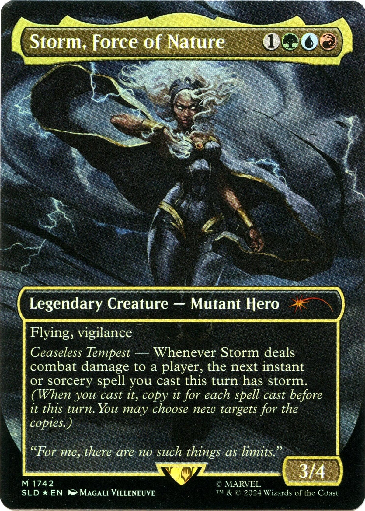 Storm, Force of Nature (Rainbow Foil)
