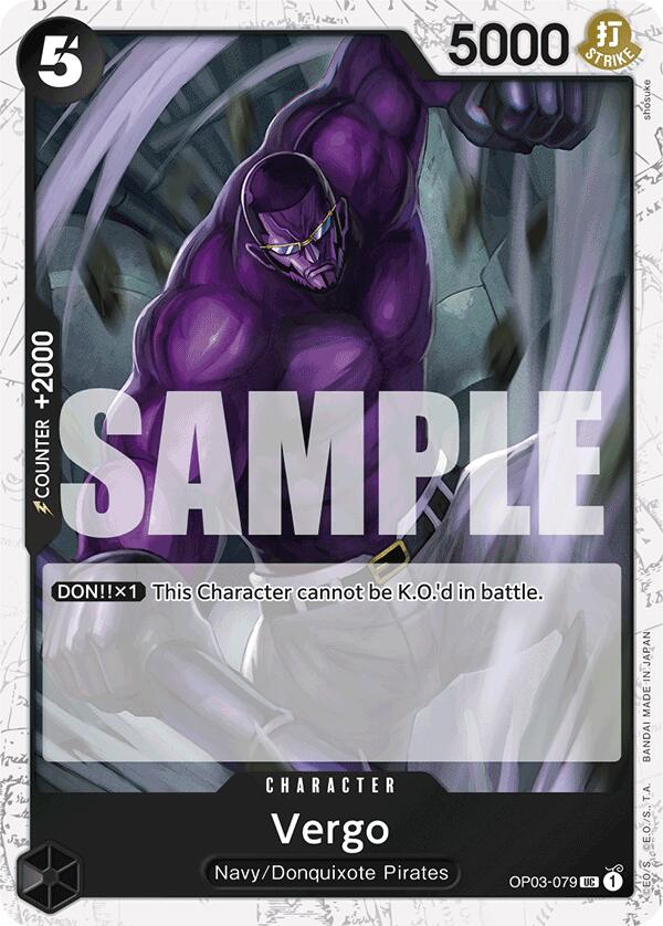 Vergo (Jolly Roger Foil) [PRB-01 - OP03-079] - Premium Booster -The Best-