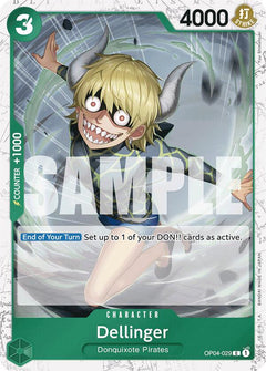Dellinger (Jolly Roger Foil) [PRB-01 - OP04-029] - Premium Booster -The Best-