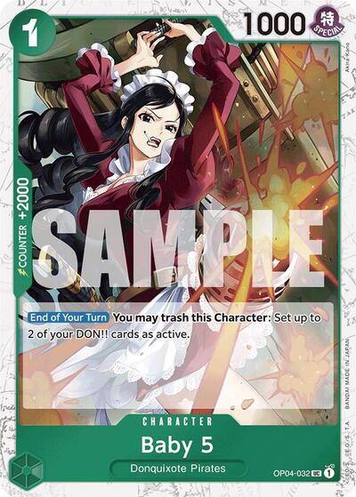 Baby 5 (OP04-032) (Jolly Roger Foil) [PRB-01 - OP04-032] - Premium Booster -The Best-