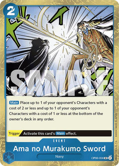 Ama no Murakumo Sword (Jolly Roger Foil) [PRB-01 - OP06-056] - Premium Booster -The Best-