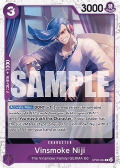 Vinsmoke Niji (OP06-064) (Jolly Roger Foil) [PRB-01 - OP06-064] - Premium Booster -The Best-