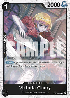Victoria Cindry (Jolly Roger Foil) [PRB-01 - OP06-091] Uncommon - Bandai