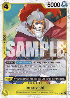 Inuarashi (Jolly Roger Foil) [PRB-01 - OP06-100] - Premium Booster -The Best-