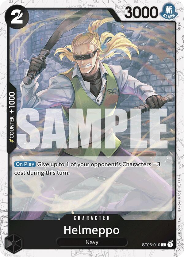 Helmeppo (Jolly Roger Foil) [PRB-01 - ST06-010] - Premium Booster -The Best-