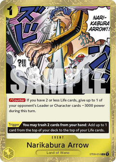 Narikabura Arrow (Jolly Roger Foil) [PRB-01 - ST09-014] - Premium Booster -The Best-