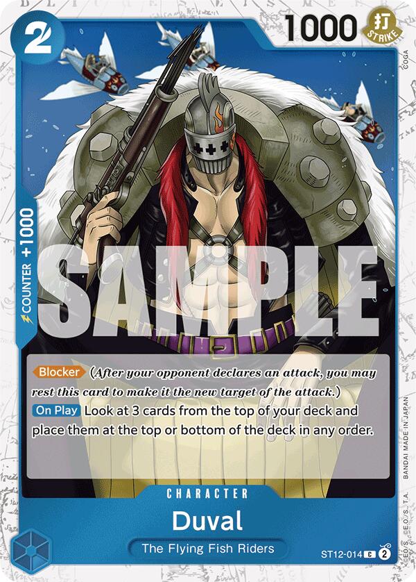 Duval (Jolly Roger Foil) [PRB-01 - ST12-014] - Premium Booster -The Best-