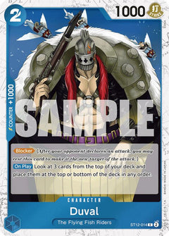 Duval (Jolly Roger Foil) [PRB-01 - ST12-014] - Premium Booster -The Best-