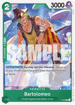Bartolomeo (P-029) (Reprint) [PRB-01 - P-029] - Premium Booster -The Best-