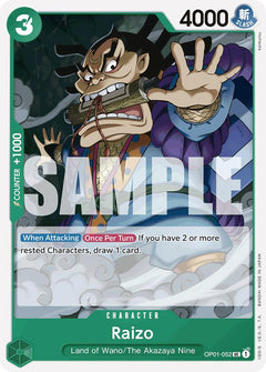 Raizo (Reprint) [PRB-01 - OP01-052] - Premium Booster -The Best-