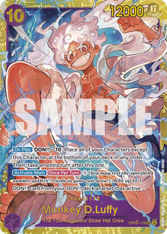 Monkey.D.Luffy (OP05-119) (Reprint) [PRB-01 - OP05-119] Secret Rare - Bandai