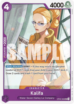 Kalifa (Reprint) [PRB-01 - OP03-060] - Premium Booster -The Best-