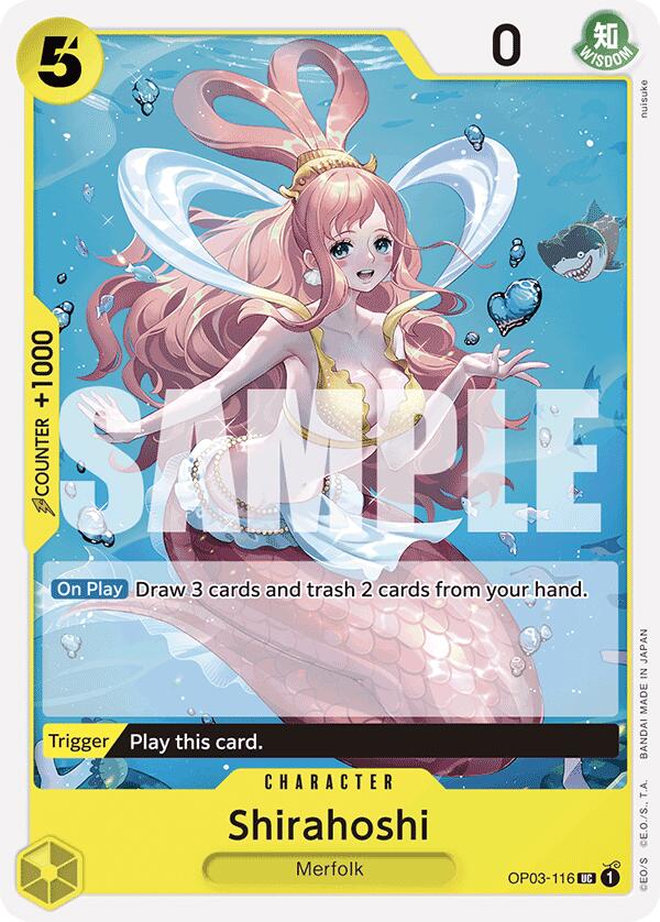 Shirahoshi (OP03-116) (Reprint) [PRB-01 - OP03-116] - Premium Booster -The Best-