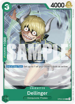 Dellinger (Reprint) [PRB-01 - OP04-029] - Premium Booster -The Best-