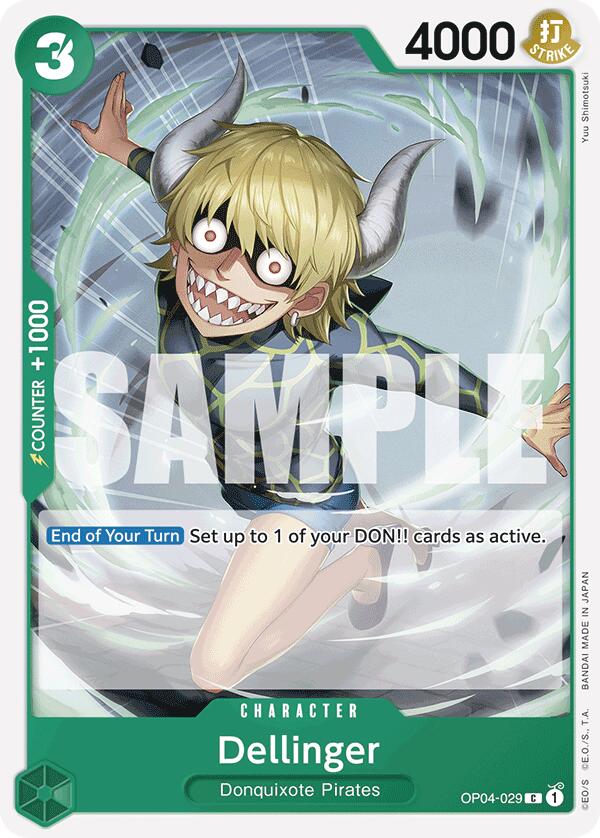 Dellinger (Reprint) [PRB-01 - OP04-029] - Premium Booster -The Best-