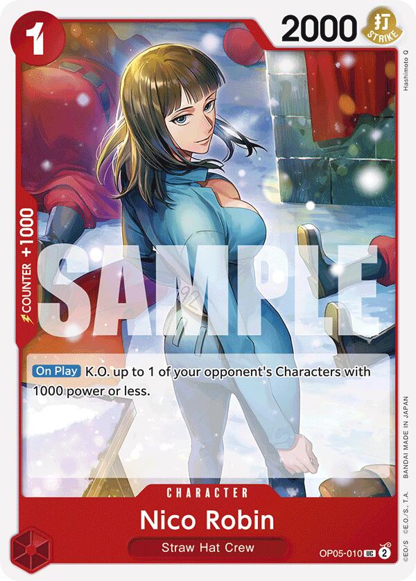 Nico Robin (Reprint) [PRB-01 - OP05-010] - Premium Booster -The Best-