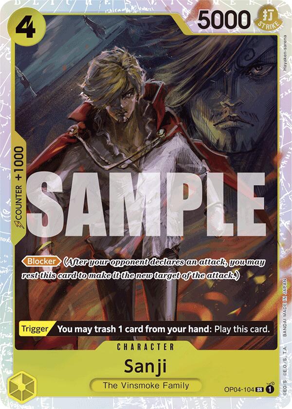 Sanji (Reprint) [PRB-01 - OP04-104] - Premium Booster -The Best-