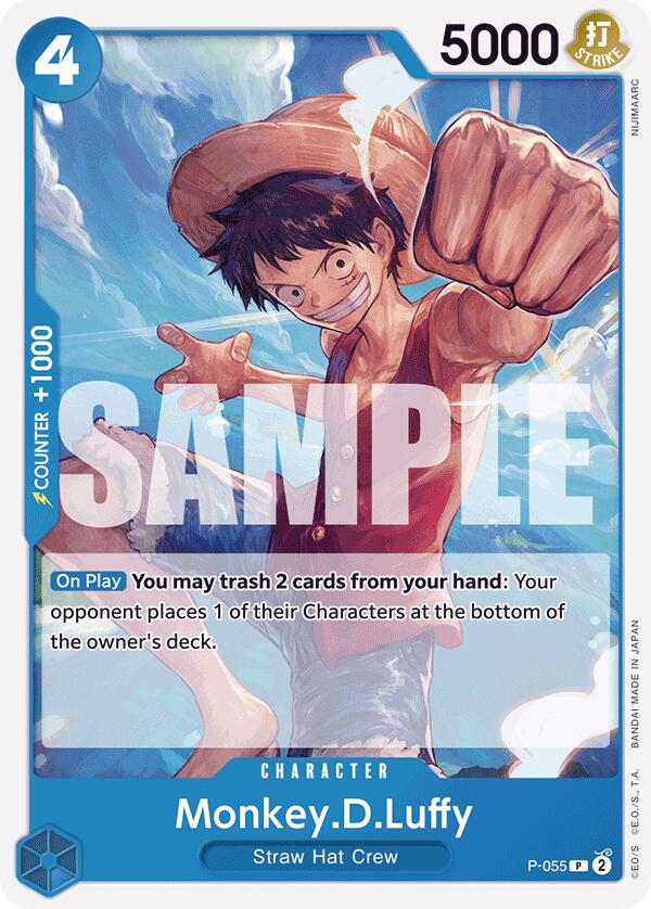 Monkey.D.Luffy (P-055) (Reprint) [PRB-01 - P-055] - Premium Booster -The Best-
