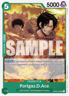 Portgas.D.Ace [OP09 - OP09-035] - Emperors in the New World