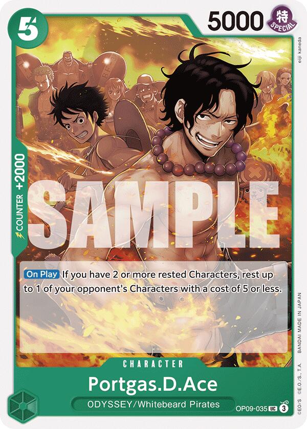 Portgas.D.Ace [OP09 - OP09-035] - Emperors in the New World