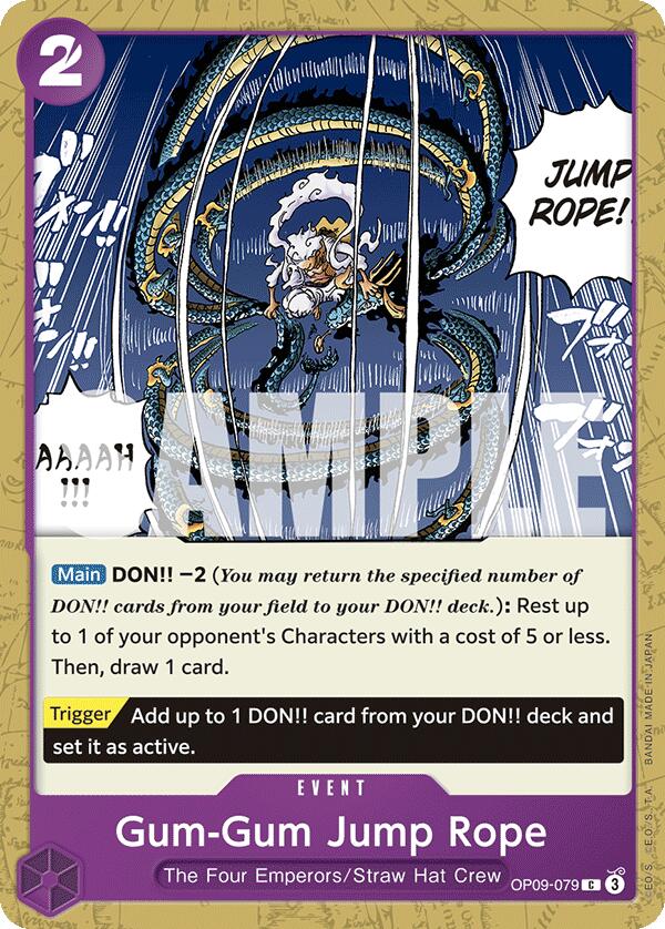 Gum-Gum Jump Rope [OP09 - OP09-079] - Emperors in the New World