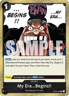 My Era...Begins!! [OP09 - OP09-096] Rare - Bandai