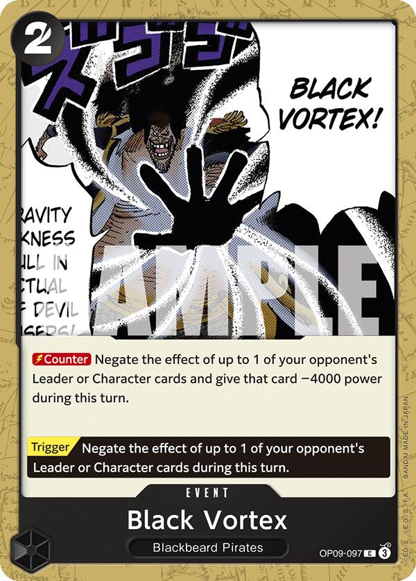 Black Vortex [OP09 - OP09-097] - Emperors in the New World