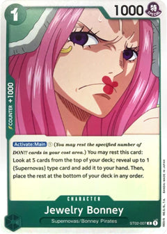 Jewelry Bonney [OP-RP - ST02-007] Common - Bandai