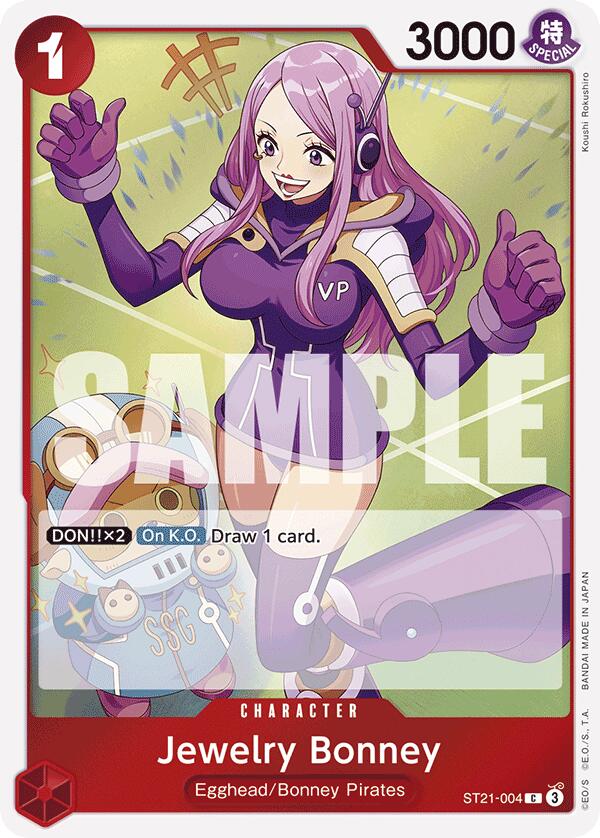 Jewelry Bonney [ST-21 - ST21-004] - Starter Deck EX: Gear 5
