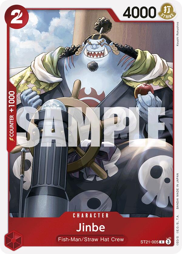 Jinbe [ST-21 - ST21-005] - Starter Deck EX: Gear 5