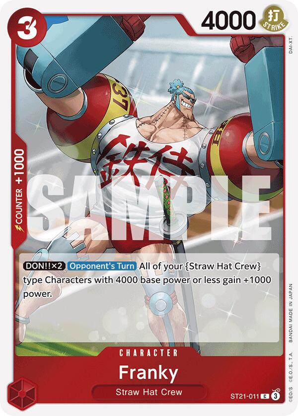 Franky [ST-21 - ST21-011] - Starter Deck EX: Gear 5