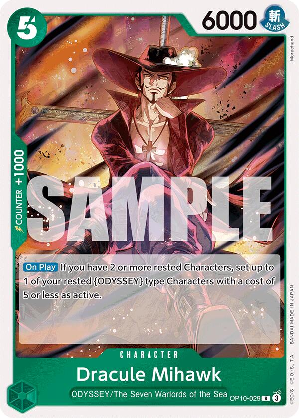 Dracule Mihawk [OP10 - OP10-029] - Royal Blood
