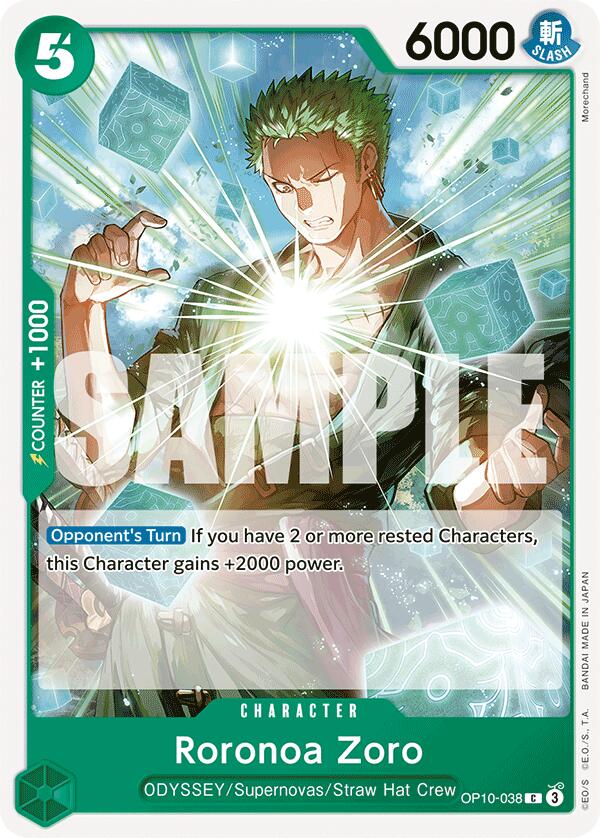 Roronoa Zoro (038) [OP10 - OP10-038] - Royal Blood