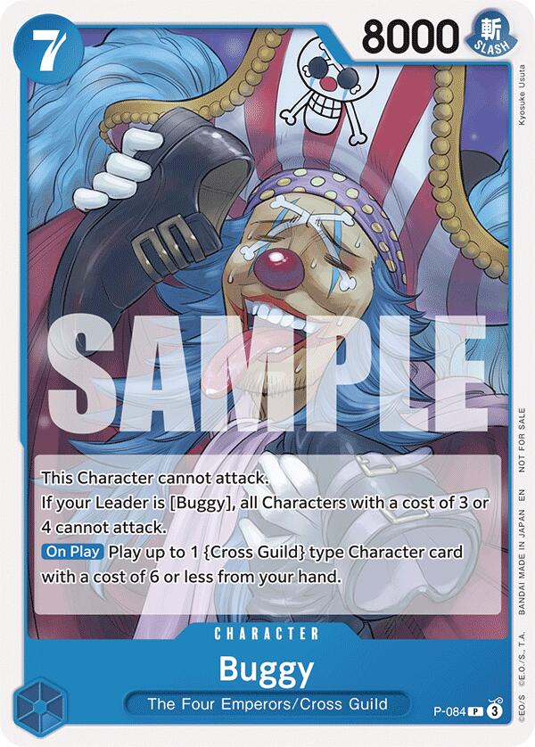 Buggy (OP10 Release Event) [OP-PR - P-084] - One Piece Promotion Cards
