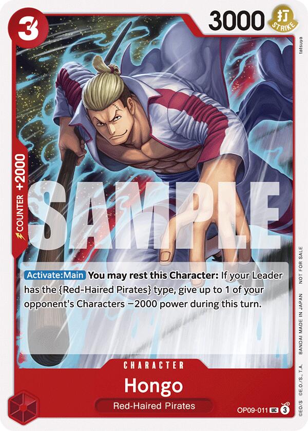 Hongo (Tournament Pack 2025 Vol. 2) [OP-PR - OP09-011] - One Piece Promotion Cards