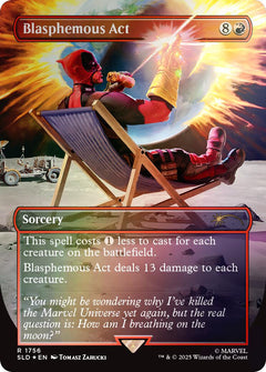 Blasphemous Act (1756) (Rainbow Foil)