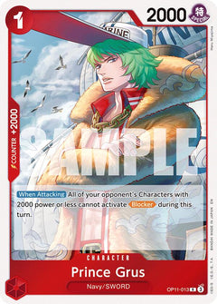 Prince Grus [OP11 - OP11-013] - A Fist of Divine Speed