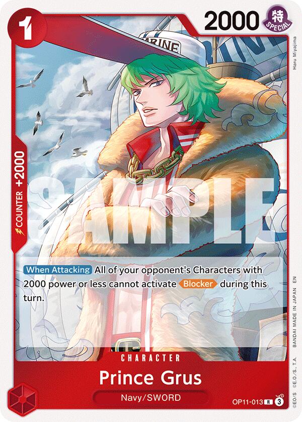 Prince Grus [OP11 - OP11-013] - A Fist of Divine Speed