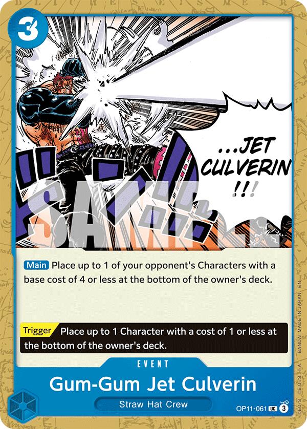 Gum-Gum Jet Culverin [OP11 - OP11-061] - A Fist of Divine Speed