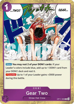 Gear Two [OP11 - OP11-080] - A Fist of Divine Speed