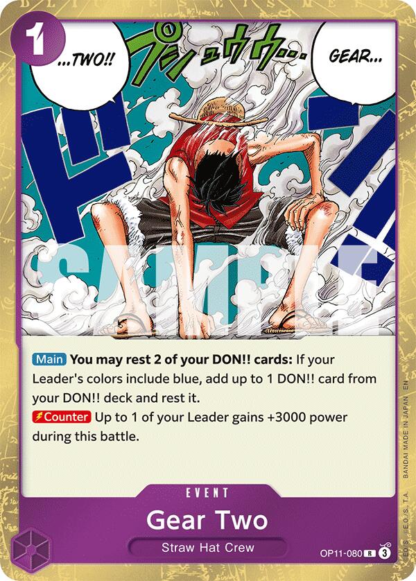 Gear Two [OP11 - OP11-080] - A Fist of Divine Speed