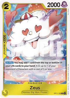 Zeus [OP11 - OP11-106] Rare - Bandai
