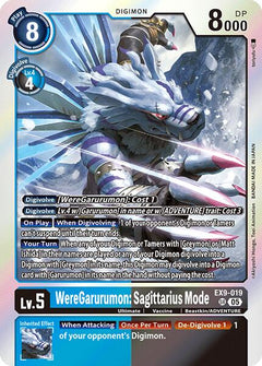 WereGarurumon: Sagittarius Mode
