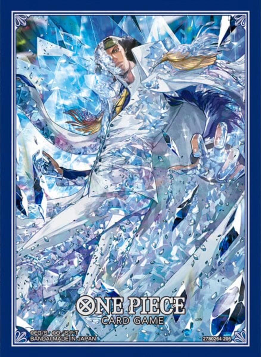 One Piece Card Game Official Sleeves: Assortment 11 - Kuzan (70-Pack)