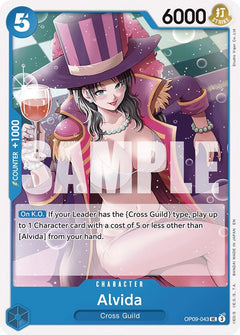 Alvida (Reprint) [ST-25 - OP09-043] - Starter Deck 25: BLUE Buggy