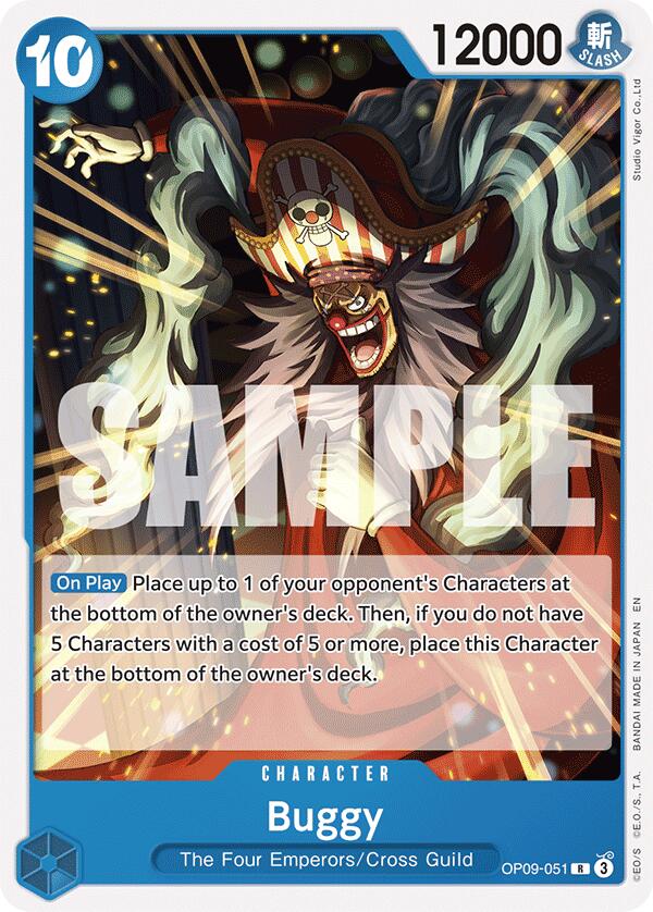 Buggy (Reprint) [ST-25 - OP09-051] - Starter Deck 25: BLUE Buggy