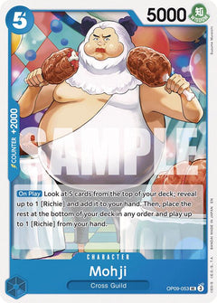 Mohji (Reprint) [ST-25 - OP09-053] - Starter Deck 25: BLUE Buggy