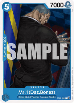 Mr.1(Daz.Bonez) (Reprint) [ST-25 - OP09-055] - Starter Deck 25: BLUE Buggy